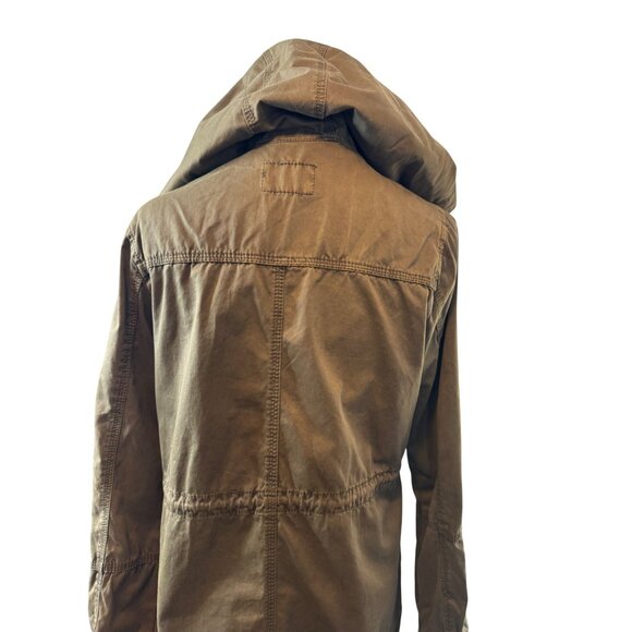 2/$30 ZARA Size 13/14 Army Green Hooded Cotton Jacket Girls - Picture 13 of 16